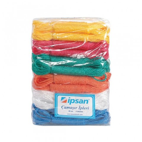 ÇAMAŞIR İPİ İNCE 3mm X 10 Mt *20 DZ ÇAMAŞIR İPİ İNCE 3mm X 10 Mt *20 DZ