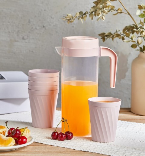Carpe Kristal Sürahi Seti 1,20 LT & 4lü Bardak *36
