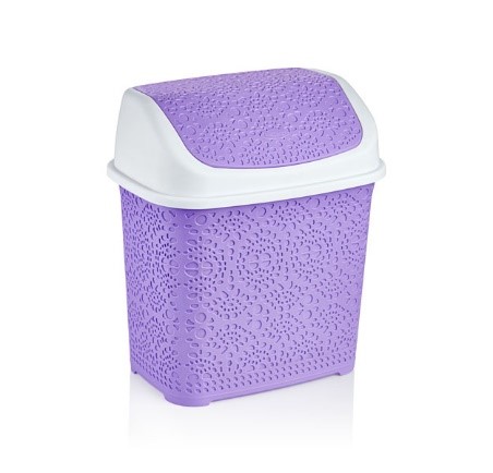 DANTELLİ KLİK ÇÖP KOVASI (10 LT) *12