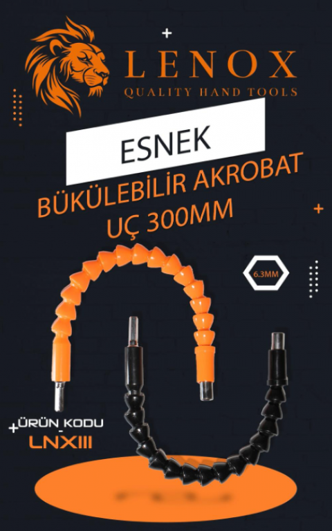 ESNEK BÜKÜLEBİLİR AKROBAT UÇ 300 MM *400