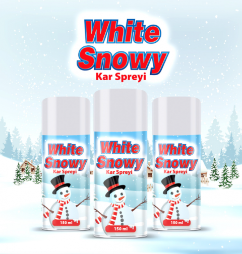 KAR SPREYİ WHİTE SNOWY 150 ML *36