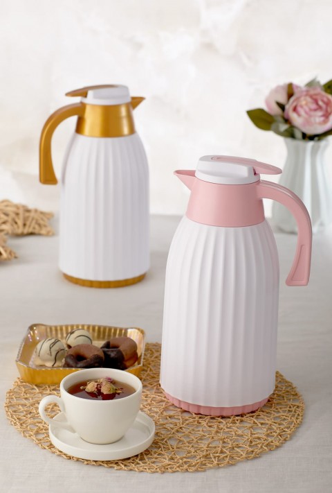 KASTEL SERIES 1.5 LT Double Glass Vacuum Flask Material : double glass + pp 62x47x32 *12 pcs
