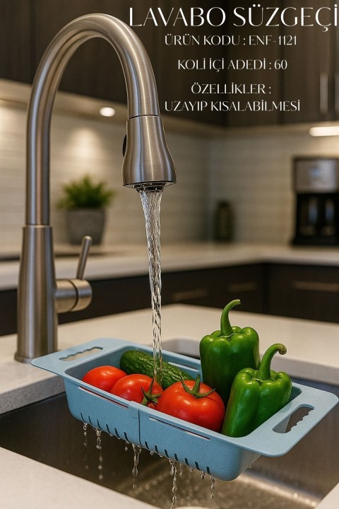 LAVABO SÜZGECİ AÇ-KAPA *60