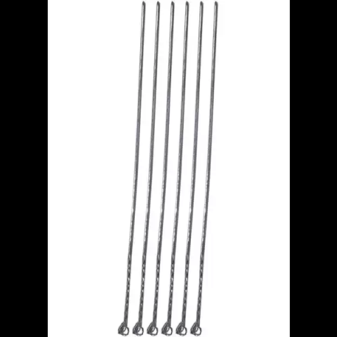 METAL UCUZ ŞİŞ 50 CM PKT=100 *1