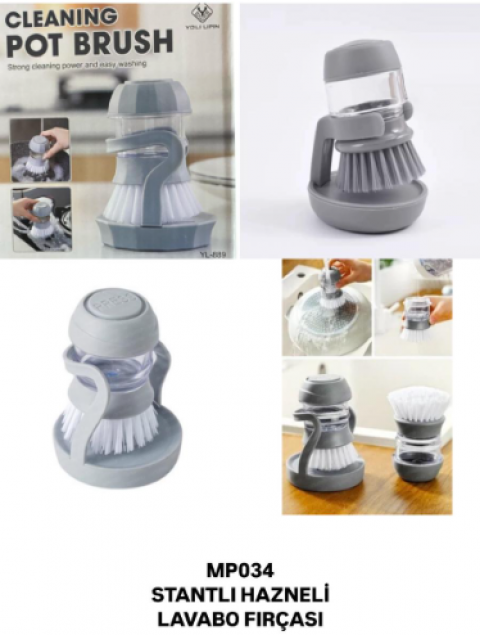 MP034 STANTLI HAZNELİ LAVABO FIRÇASI BÜYÜK BOY *100