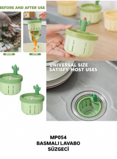 MP054 BASMALI LAVABO SÜZGECİ *300