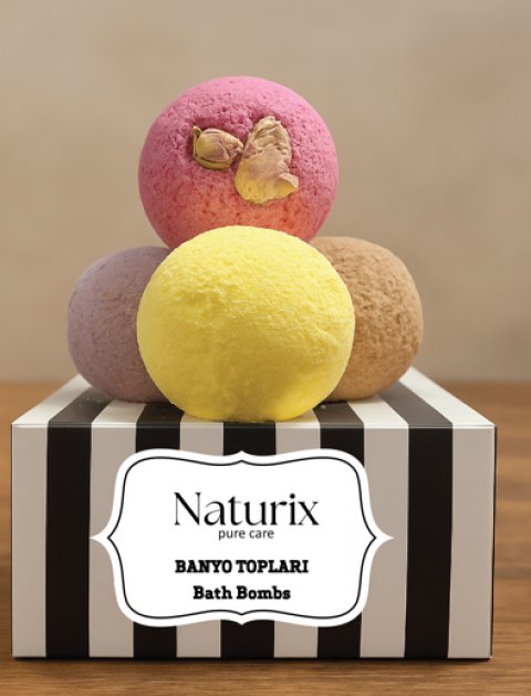 NATURİX BANYO TOPU 4 AD. *12