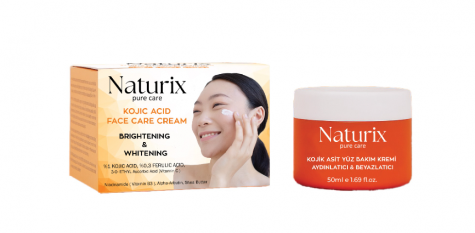 NATURİX KOJİK ASİT CİLT BAKIM KREMİ 50 ML *12