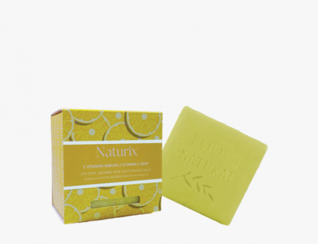 NATURİX LİMONLU SABUN C VİTAMİNİ KUTULU SABUN *24