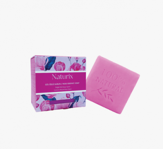 NATURİX TÜRK GÜLÜ SABUNU LEKE ÖNLEYİCİ KUTULU SABUN *24