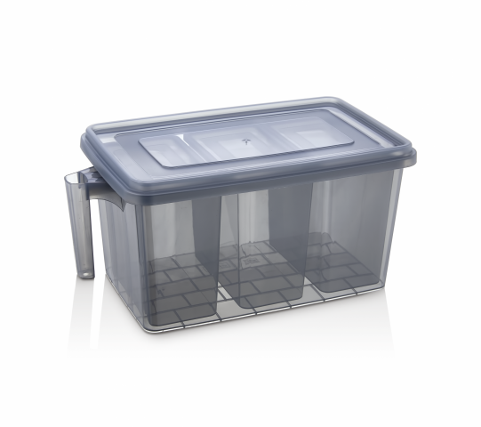 Organizer Kulplu Saklama Kabı 8 LT (4 Parça) *8