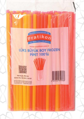 PİPET FROZEN POŞETLİ 100 LÜ *50