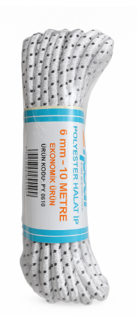 POLYESTER HALAT 6mm X 10 Mt *24