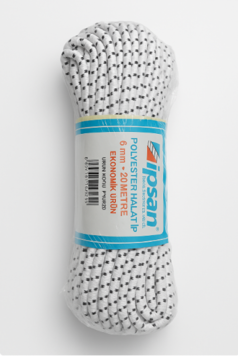 POLYESTER HALAT 6mm X 20 Mt *24