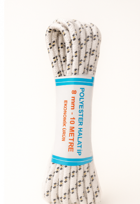 POLYESTER HALAT 8mm X 10 Mt *24