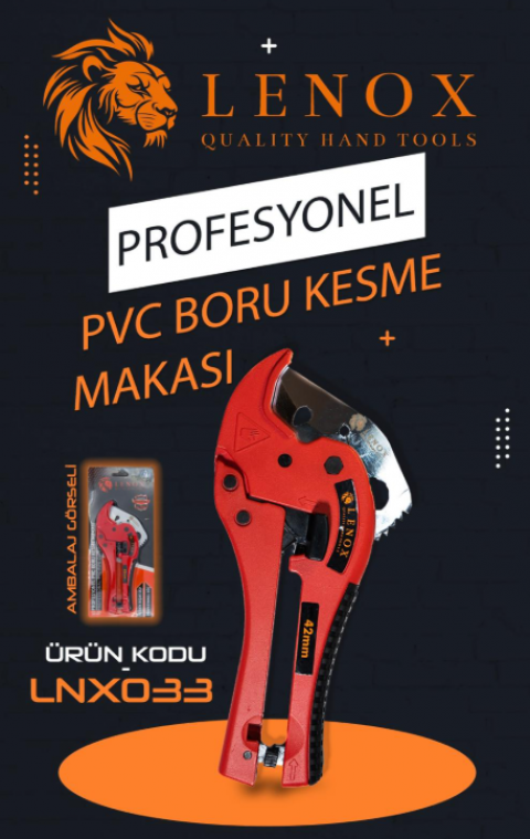 PROFESYONEL PVC BORU KESME MAKASI *48