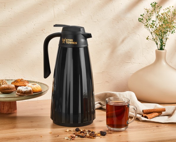 ZAGANA SERIES 1.5 LT Double Glass Vacuum Flask 62x47x32 *12 pcs