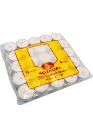 tealight candles 13 gr 37,6x13 mm 50 pcs 650 gr *20